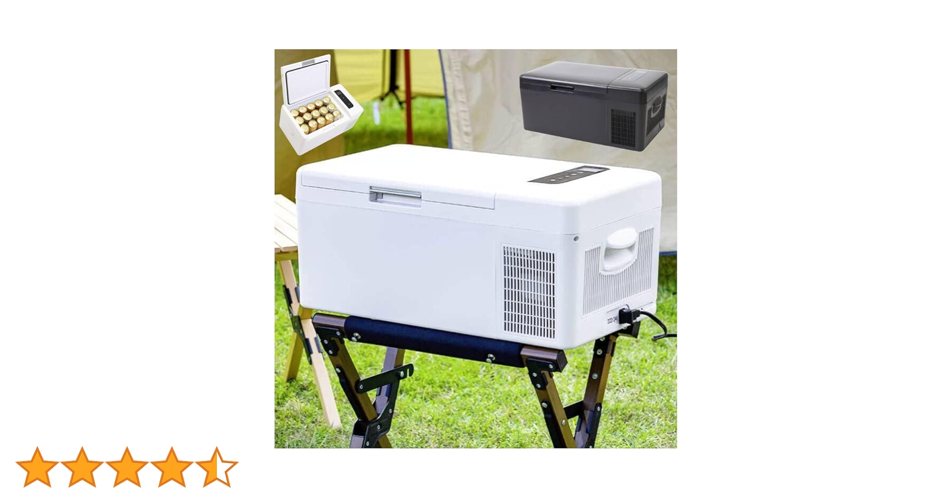 Amazon.co.jp: Bonarca 車載冷蔵庫 ポータブル冷蔵庫 冷蔵庫 車 15L